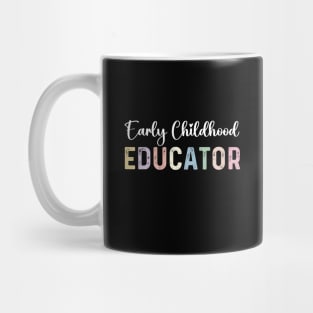 Funny Special Education Vintage Early Childhood Educator Mug